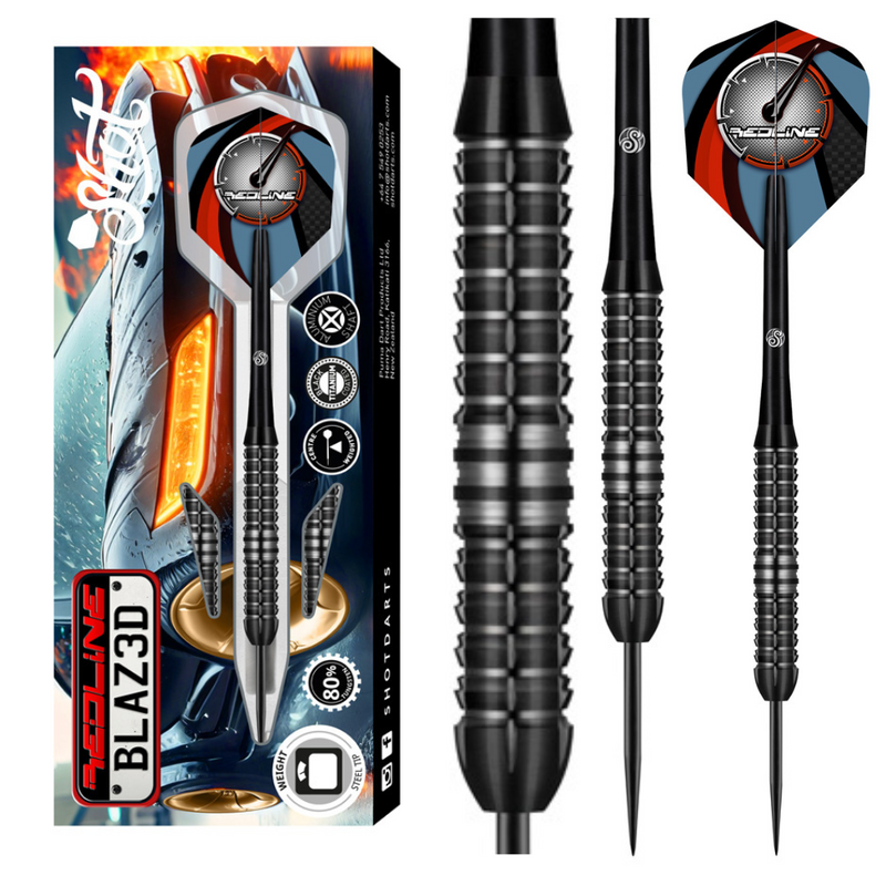 Redline BLAZ3D - 80% Tungsten Darts