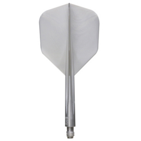 Condor Axe Flights & Shafts - Metallic Silver - Shape