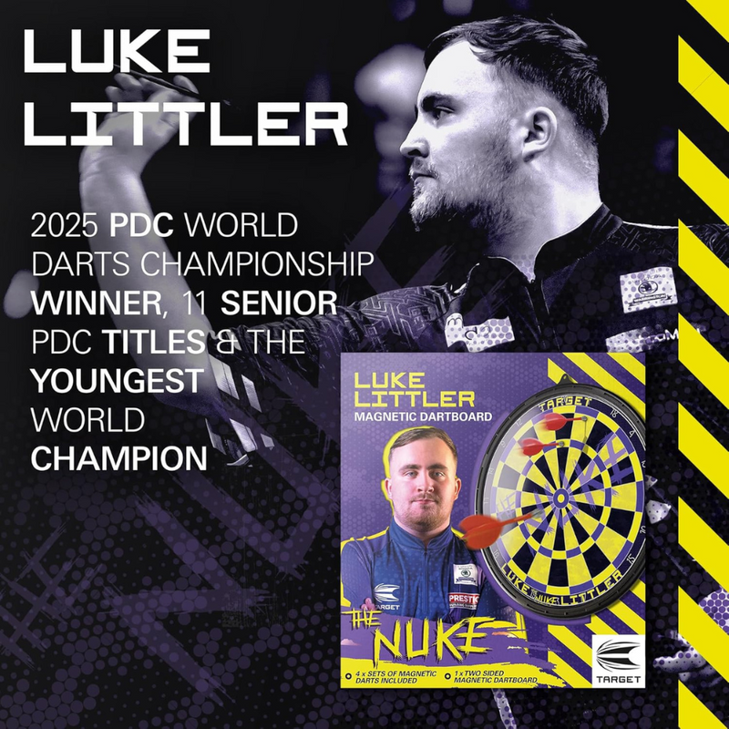 Luke Littler Magnetic Dartboard