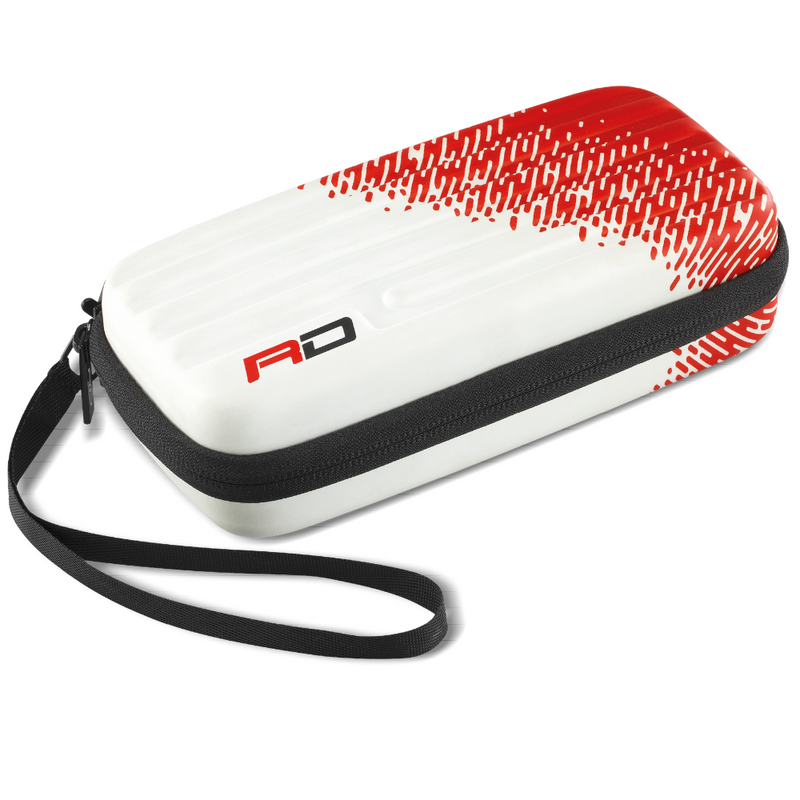 Monza Red & White Dart Case