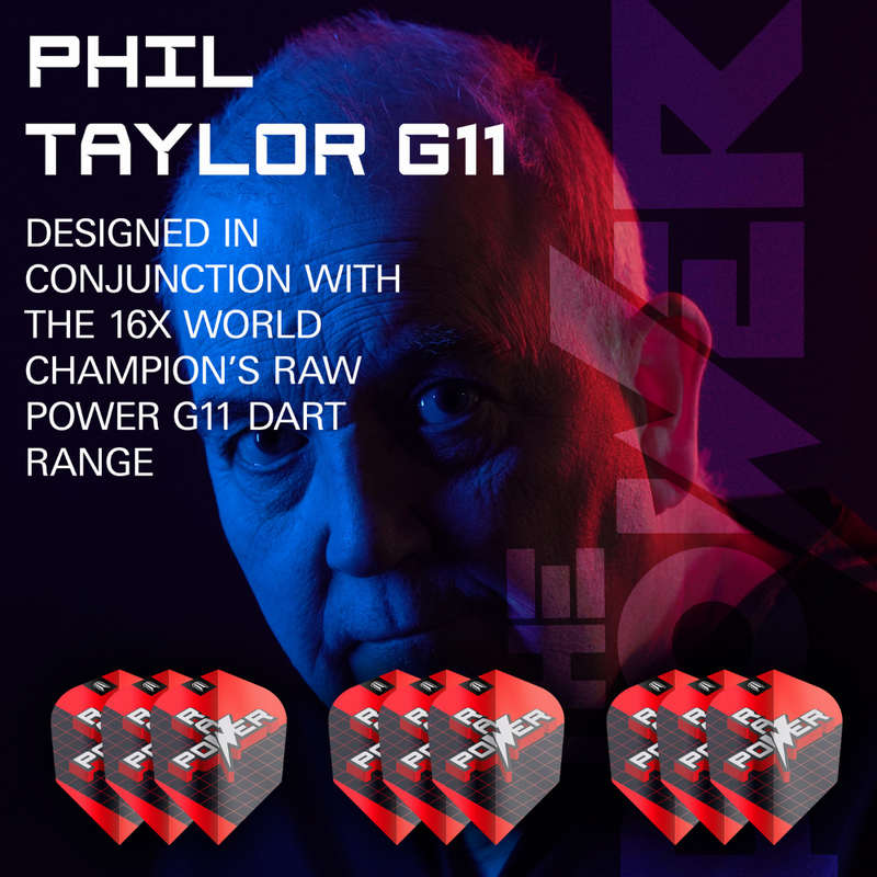 Phil Taylor Gen 11 Pro Ultra Flights (3 Sets) - Shape