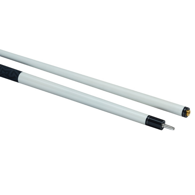 57" Quanta White Carbon Cue - 2pc