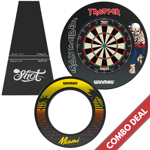 Shot Ranger, Printed Surround & Dart Mat COMBO