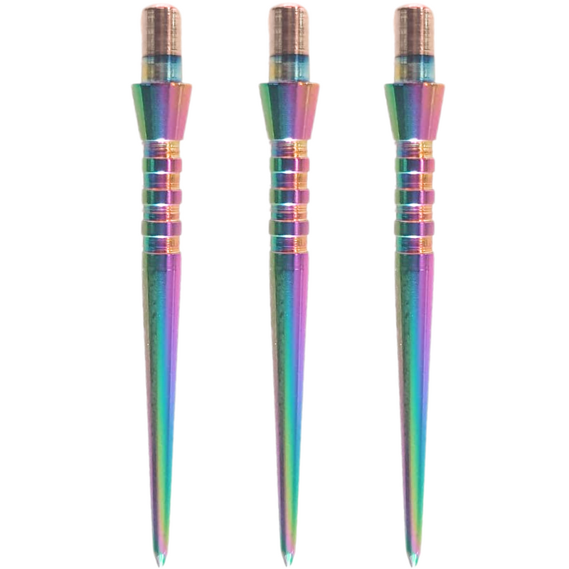 Red Dragon Rainbow Dart Points 33mm