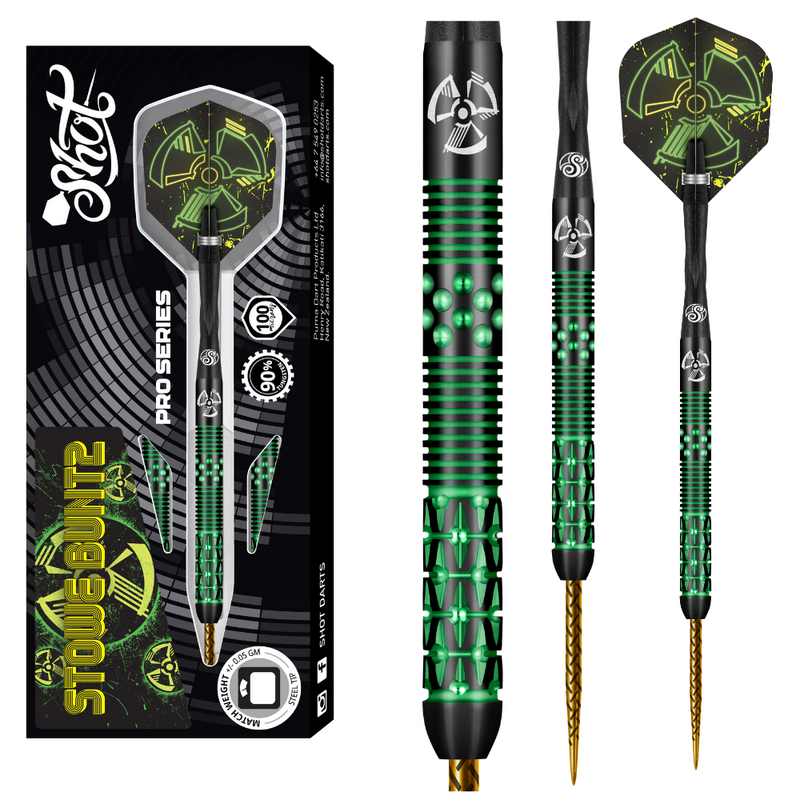 Stowe Buntz 2 Black Ti - 90% Tungsten Darts