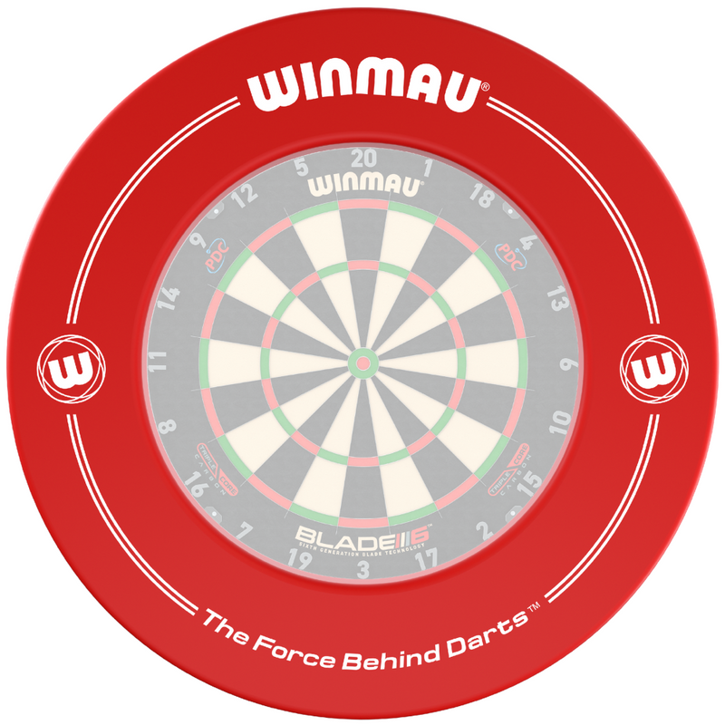 Printed Dartboard Surround - Red