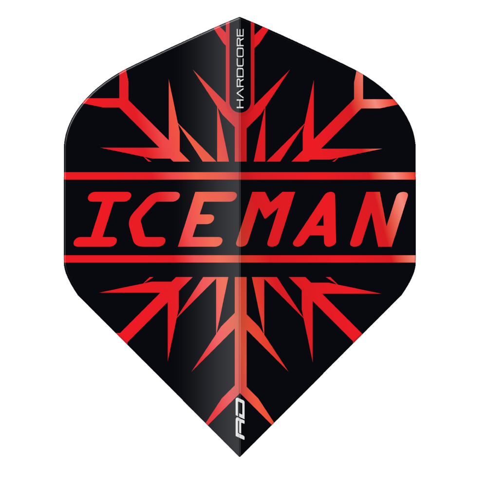 Hardcore Gerwyn Price Iceman Flights | Standard No.2 | The Dart Depot